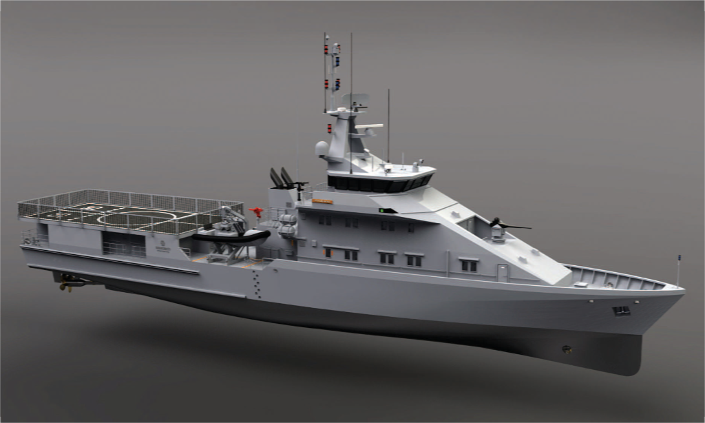 OPV-55 patrol boat seatech